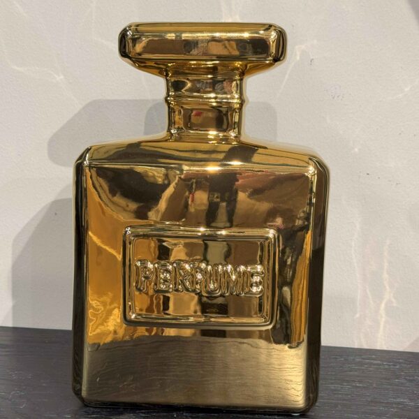 Parfum fles vaas goud