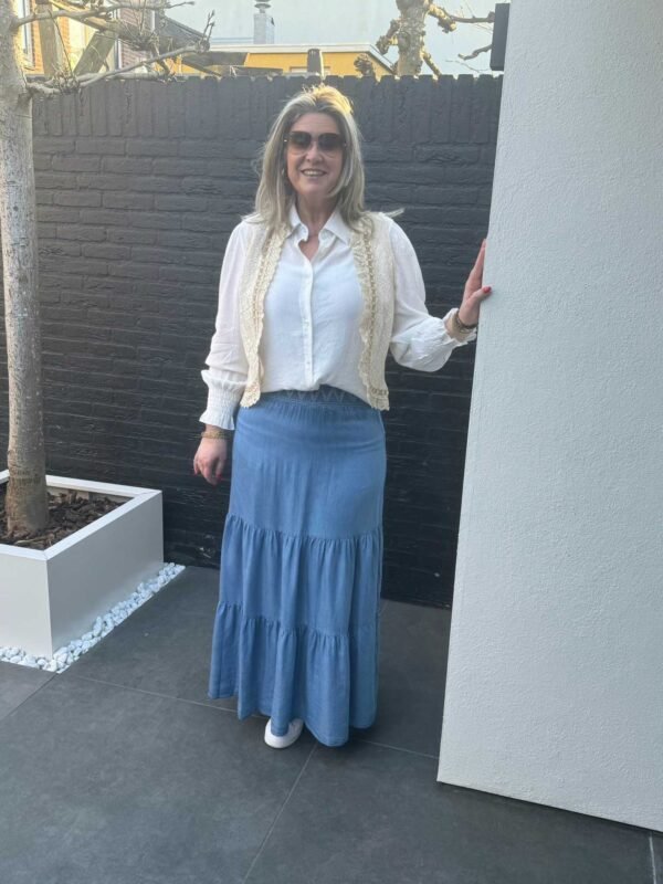 Boho spijkerrok