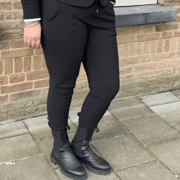 Mi Piace travel broek glans zwart Mi Piace travel broek glans zwart