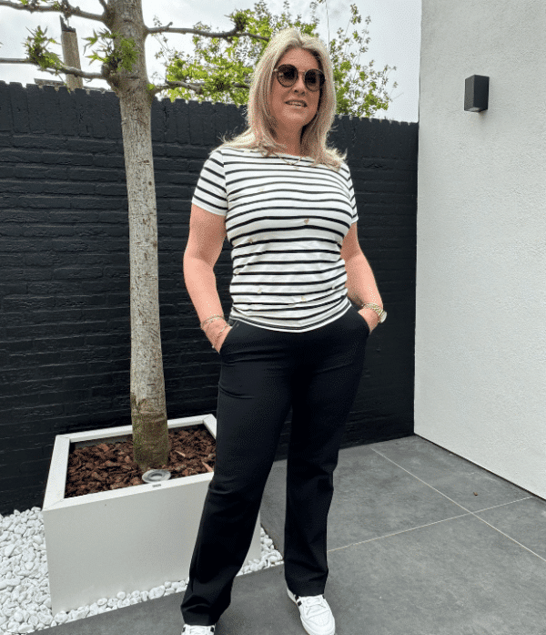 Zwarte pantalon van Vera Jo