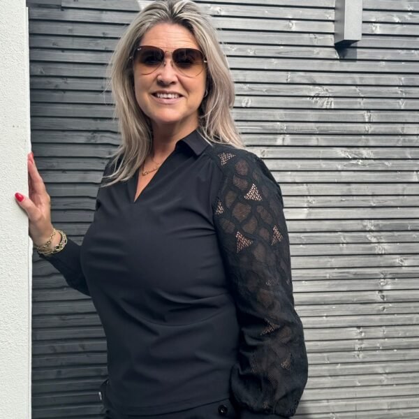 Triple Nine travelstof top kant zwart Triple Nine travelstof top kant zwart