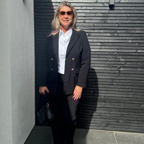 Triple nine travelstof blazer