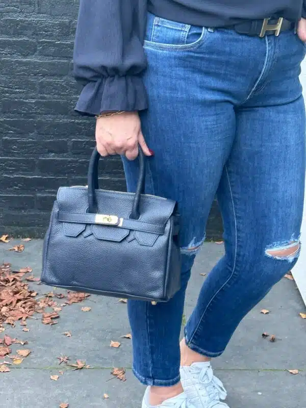 Birdie handtas donkerblauw Birdie handtas donkerblauw