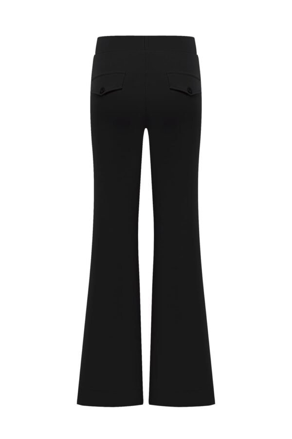 Flared Travelstof Broek – Triple Nine