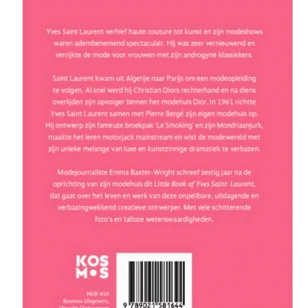 Book of Yves Saint Laurent Book of Yves Saint Laurent