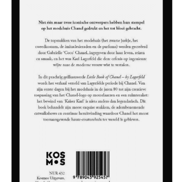 tafelboekje chanel tafelboekje chanel