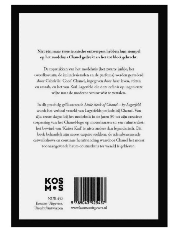 tafelboekje chanel