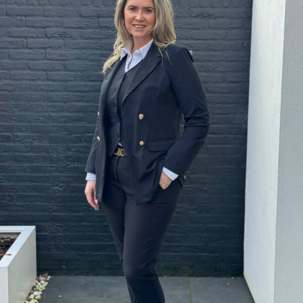 Gilet Travelstof Zwart Triple Nine BLZ 3902