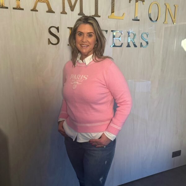 Trui Paris Milano Roze