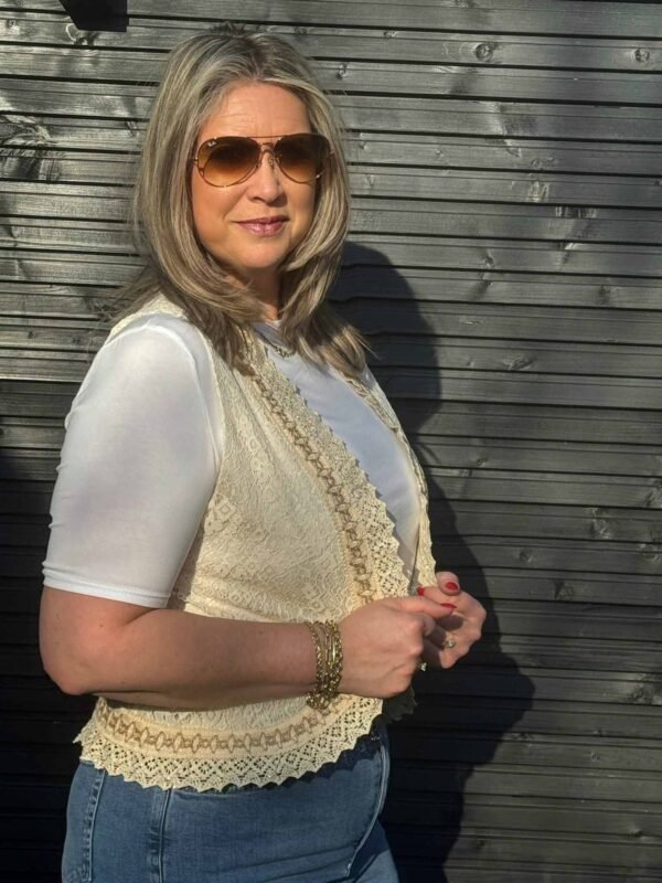 Basic T-shirt wit Gemma Ricceri