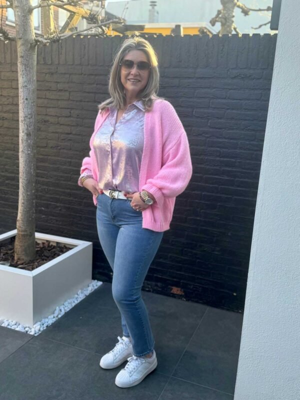 Metallic Blouse roze Gemma Ricceri Metallic Blouse roze Gemma Ricceri