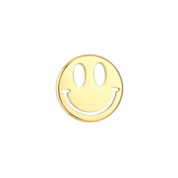 Broche Smiley Goud – Stainless Steel 2 cm Broche Smiley Goud – Stainless Steel 2 cm