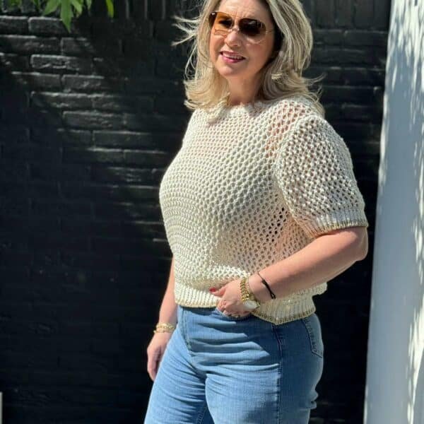 Gebreide Truitje met Pailletten – Gemma Ricceri