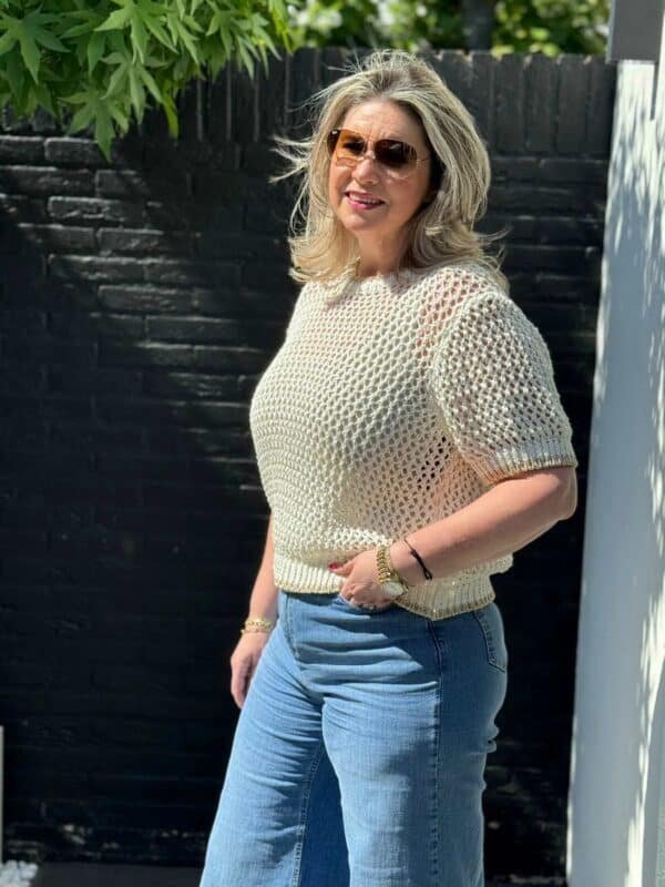 Gebreide Truitje met Pailletten – Gemma Ricceri