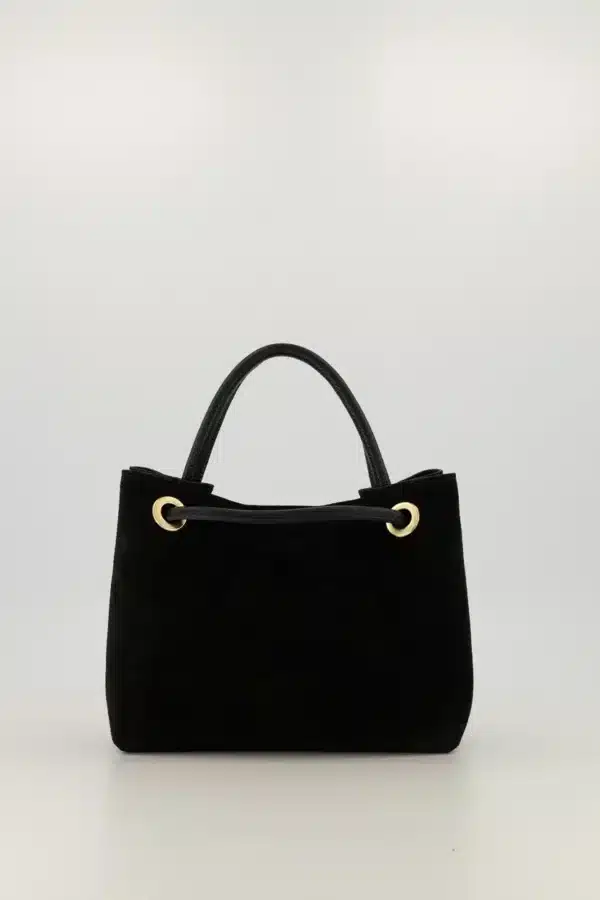 mimi-suede-grain-schoudertassen-zwart-d28-goudkleurig