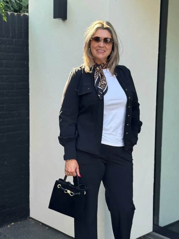 Triple Nine travel Blouse cargo pockets and belt BLS5926