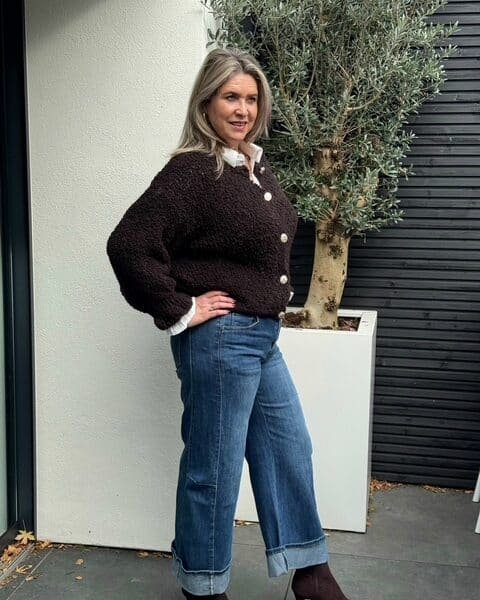 Balloon Jeans met Stretch Gemma Ricceri