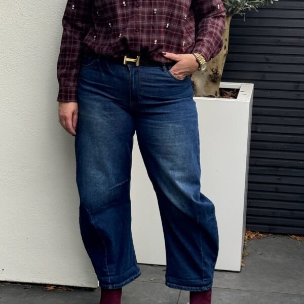 barrel wide leg jeans