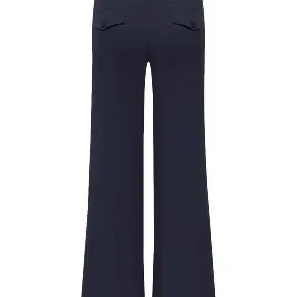 Triple Nine Travelstof Broek Navy 2701