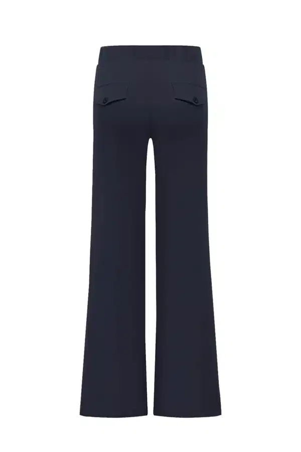 Triple Nine Travelstof Broek Navy 2701