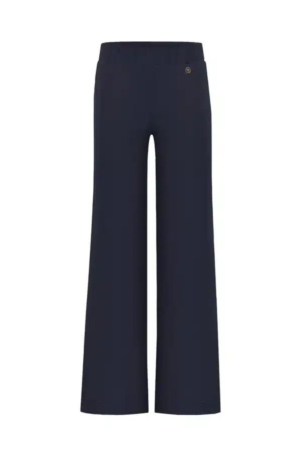 Triple Nine Travelstof Broek Navy 2701