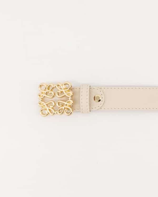 Riem Bien Beige - Goud Riem Bien Beige - Goud