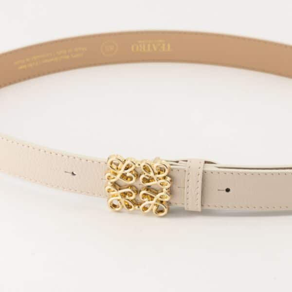 Riem Bien Beige 4 Riem Bien Beige - Goud