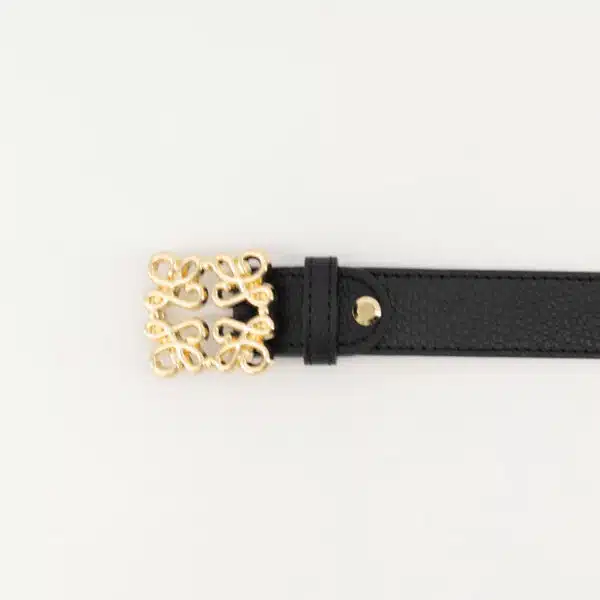 Riem Bien Zwart 3 Riem Bien Zwart - Goud