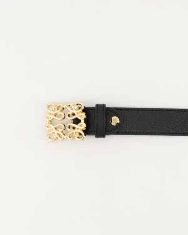 Riem Bien Zwart 3 Riem Bien Zwart - Goud