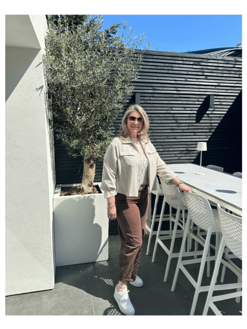 Balloon Jeans Donkerbruin