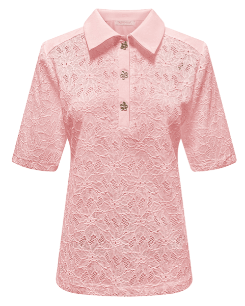 Triple Nine Travelstof Top Powder Pink 6948 Triple Nine Travelstof Top Powder Pink 6948