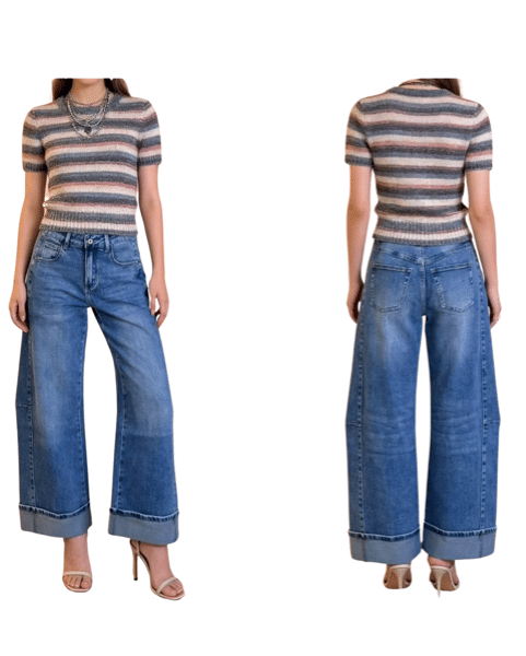Balloon Jeans met Stretch Gemma Ricceri