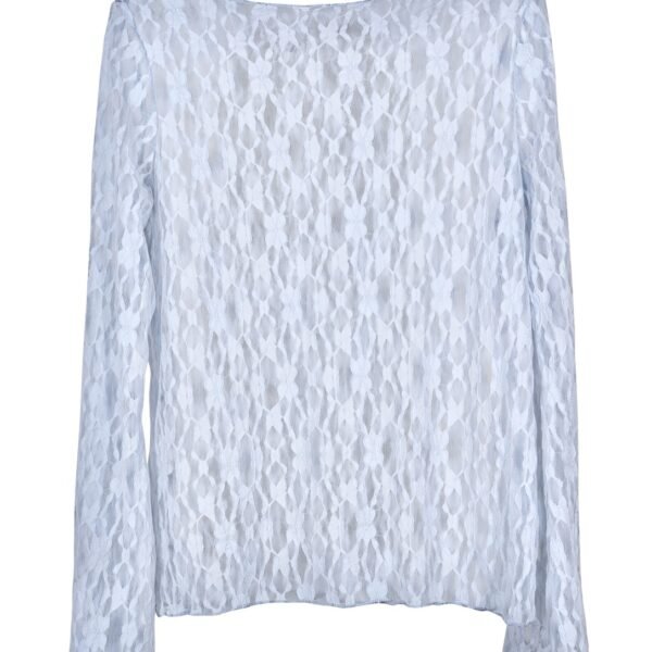 Kanten top Licht Blauw Vera Jo