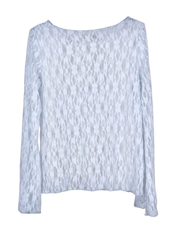 Kanten top Licht Blauw Vera Jo