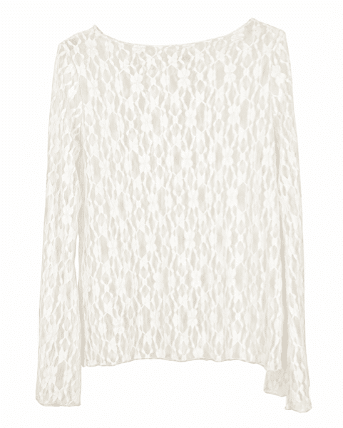 Kanten top Off-white Vera Jo