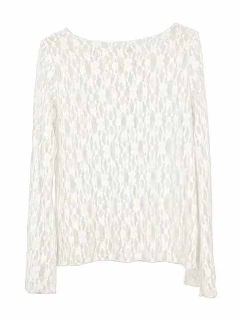 Kanten top Off-white Vera Jo