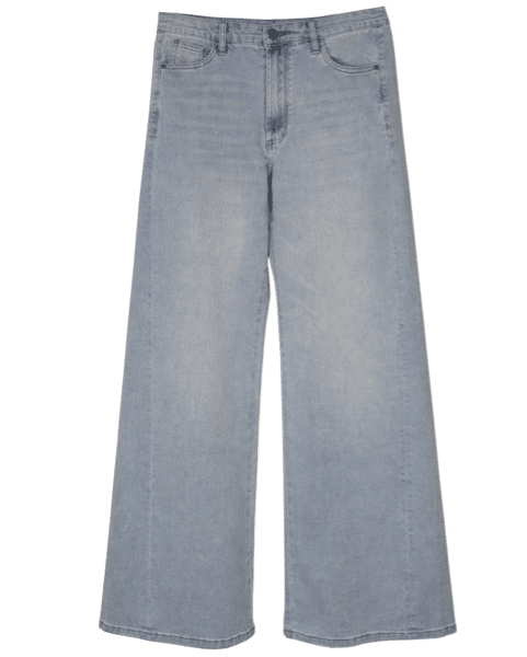 Wide leg jeans naad voor Gemma Ricceri Wide leg jeans naad voor Gemma Ricceri