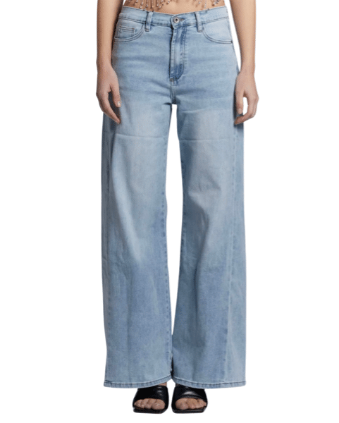 Wide leg jeans naad voor Gemma Ricceri Wide leg jeans naad voor Gemma Ricceri
