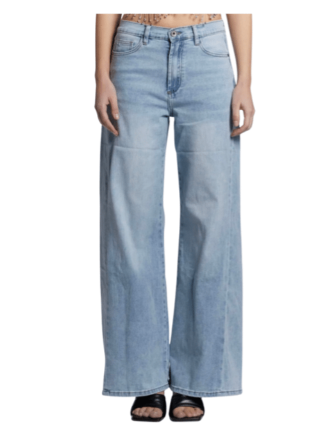Wide leg jeans naad voor Gemma Ricceri
