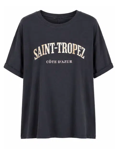 T-Shirt Saint Tropez Donker Blauw