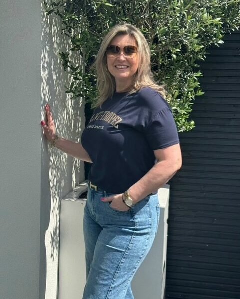 T-Shirt Saint Tropez Donker Blauw