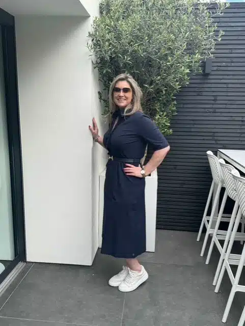 Triple Nine Travel Jurk Roezel Navy 51825