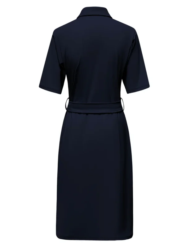 Triple Nine Travel Jurk Roezel Navy 51825