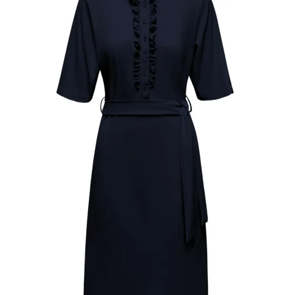Triple Nine Travel Jurk Roezel Navy 51825
