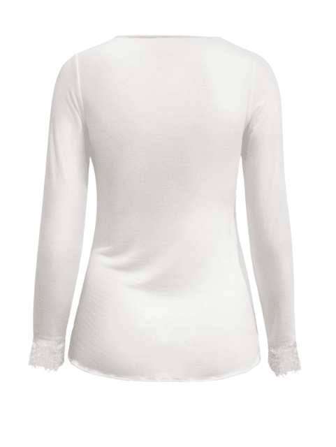 Triple Nine Cashmere Top Creme 9003