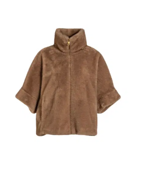 Faux Fur Rowan Jacket Cookie