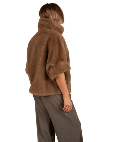 Faux Fur Rowan Jacket Cookie Faux Fur Rowan Jacket Cookie