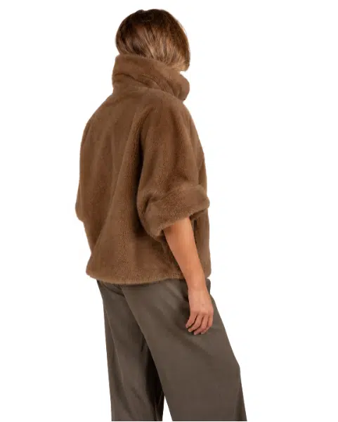 Faux Fur Rowan Jacket Cookie