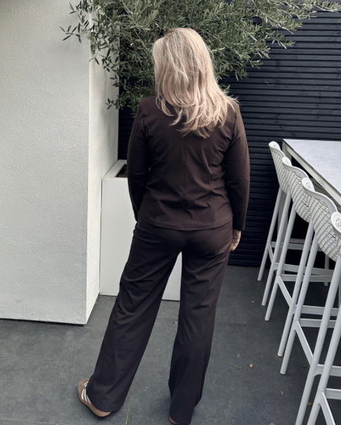 Triple Nine Blazer Donkerbruin 92421