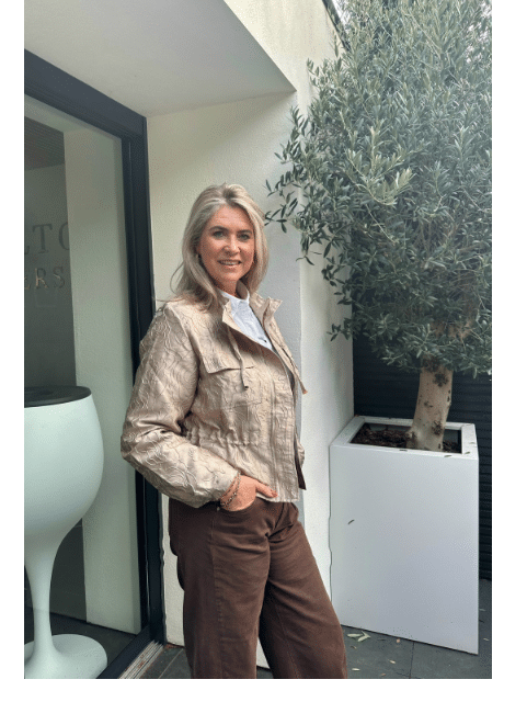 Triple Nine Jaquard Jacket 92419 Beige Triple Nine Jaquard Jacket 92419 Beige